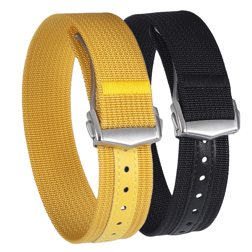 Nato Strap Nylon - Składana klamra nylonowa pasek do zegarka