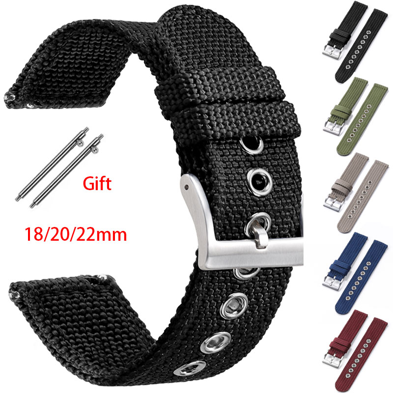 Nato Strap Nylon - Pasek nylonowy 18mm 20mm 22mm opaska
