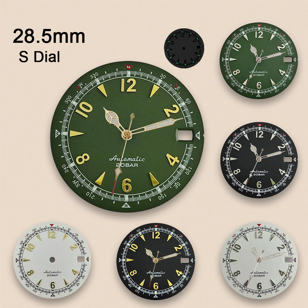 Seiko Watch 5 Sports - Tarcza zegarka NH35 z logo S,