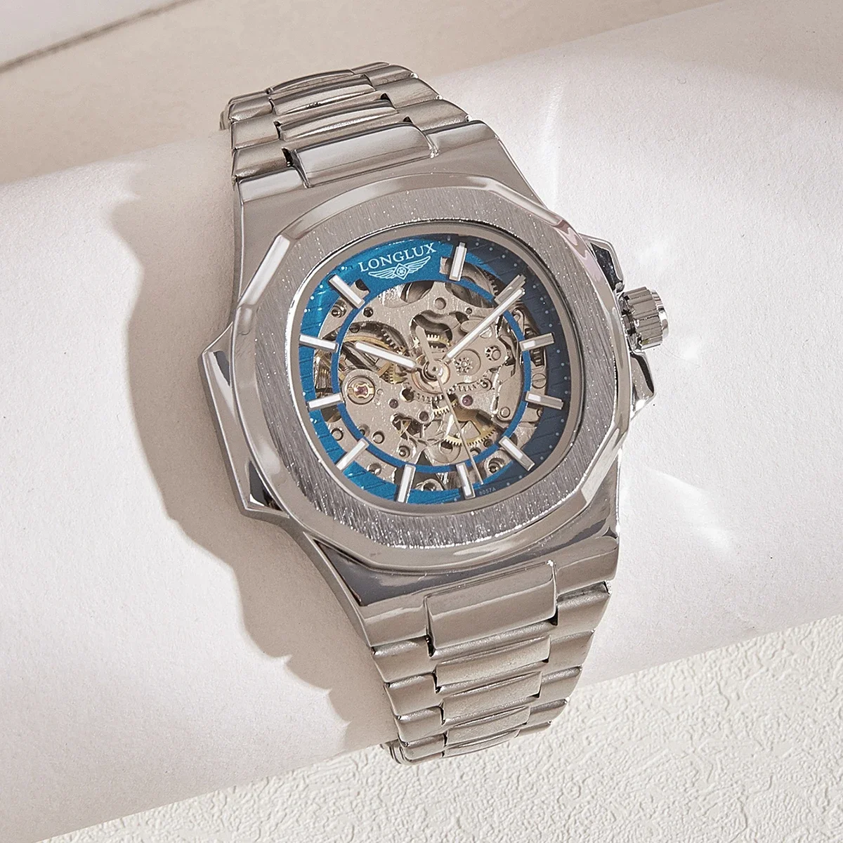 Seiko Watch 5 Sports - LONGLUX Męski Zegarek Automatyczny Mechaniczny Luksusowy