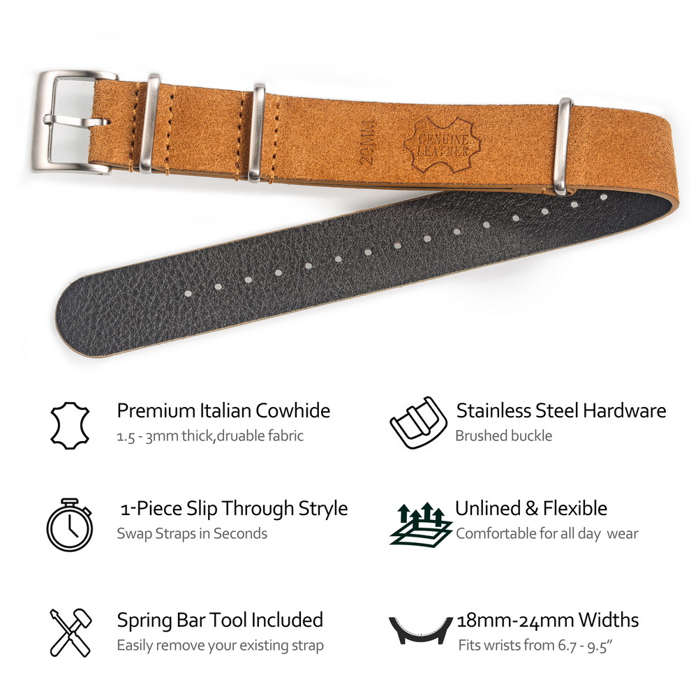 HEMSUT skórzany pasek do zegar – Tropic Strap Vintage recenzja i cena