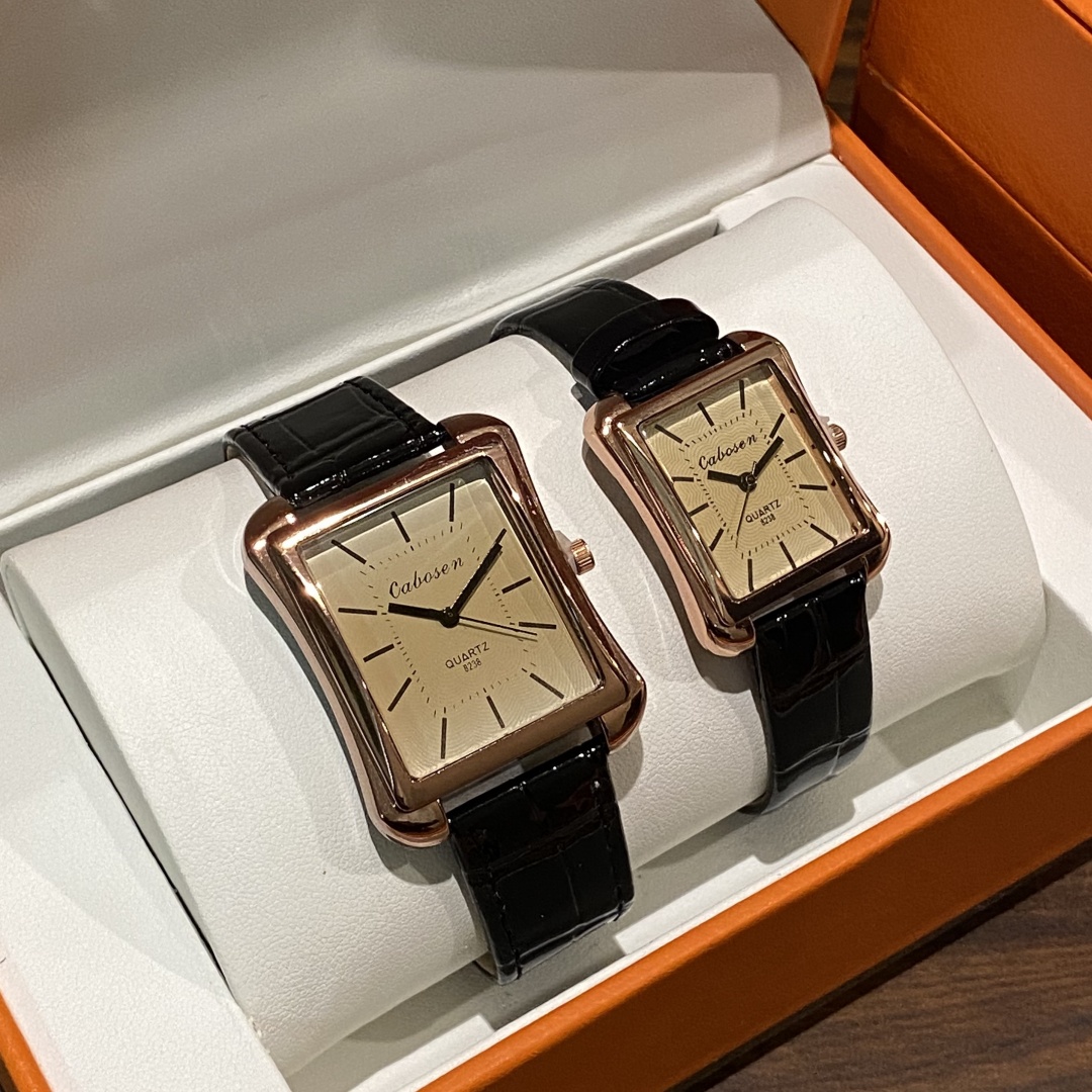 Zegarek dla par mechanizm kwar – Leather Watch Band Men recenzja i cena