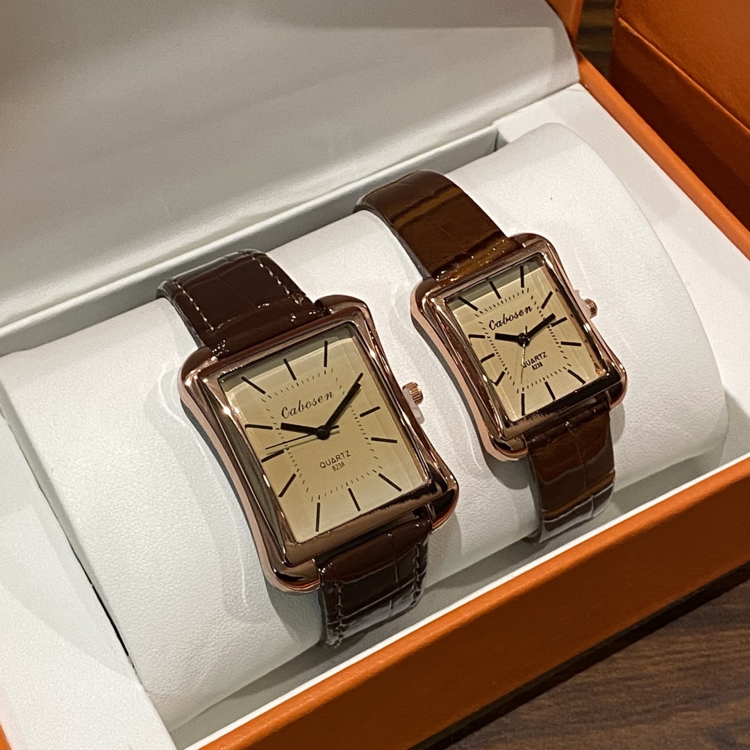 Zegarek dla par mechanizm kwar – Leather Watch Band Men recenzja i cena