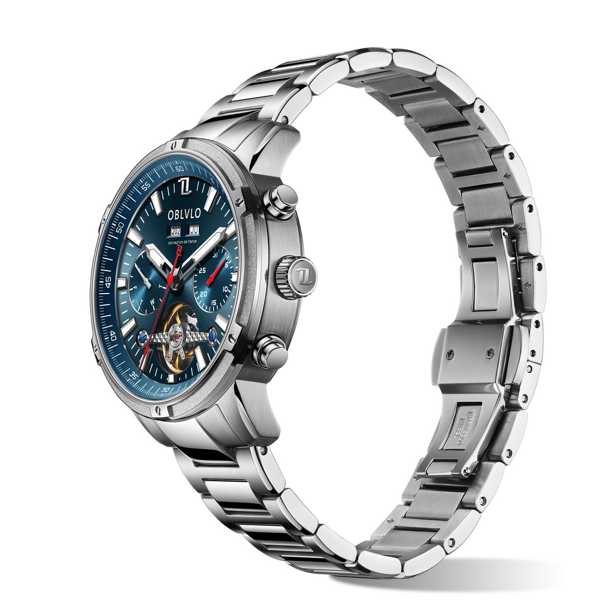 OBLVLO automatyczne zegarki mę – Cartier Watch Tank recenzja i cena