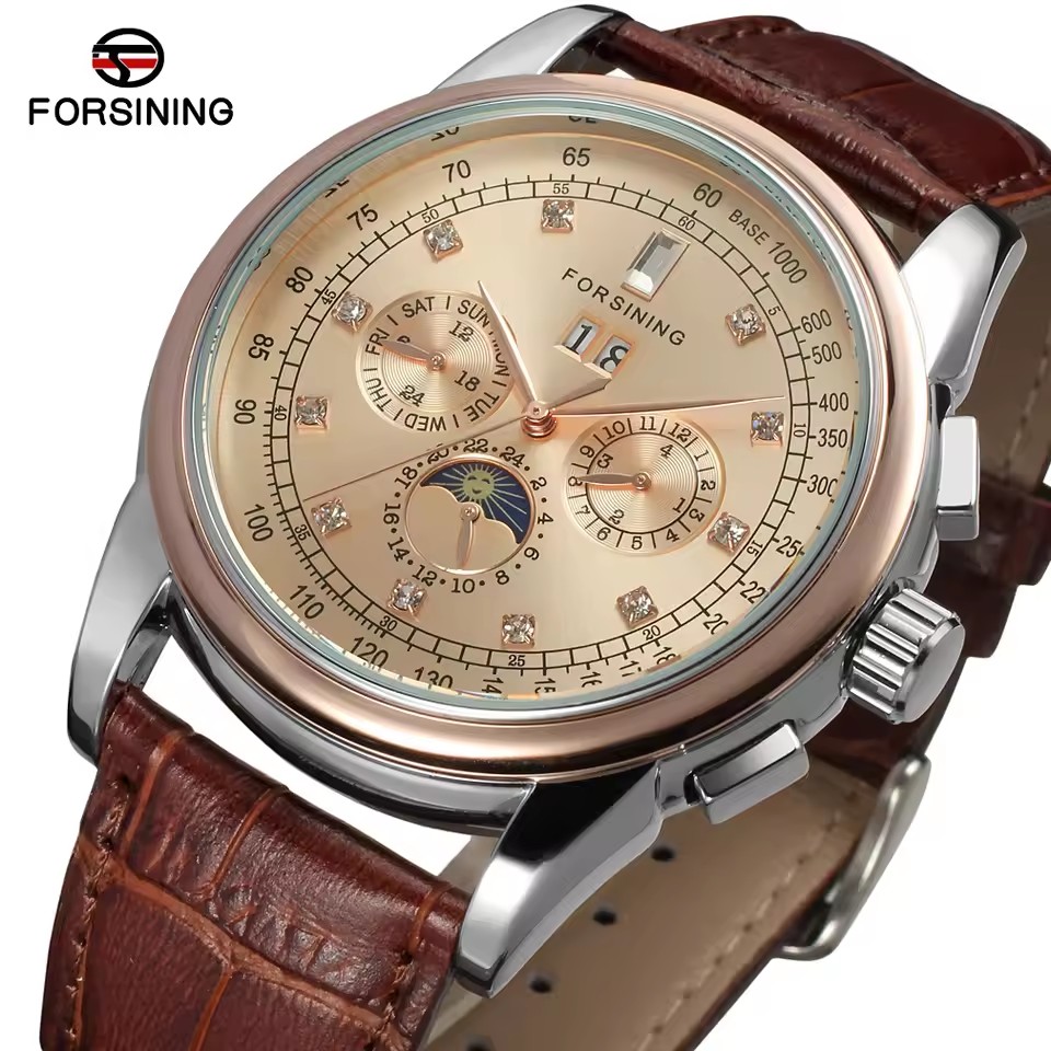 Replika FORSINING Wielofunkcyj – Patek Philippe Watch Nautilus recenzja i cena