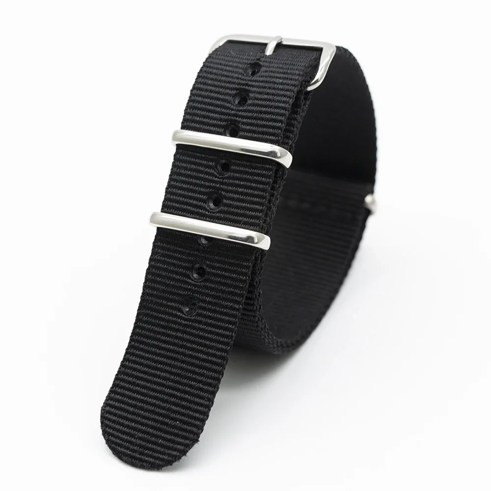 Czarny nylonowy pasek do zegar – Nato Strap Nylon recenzja i cena